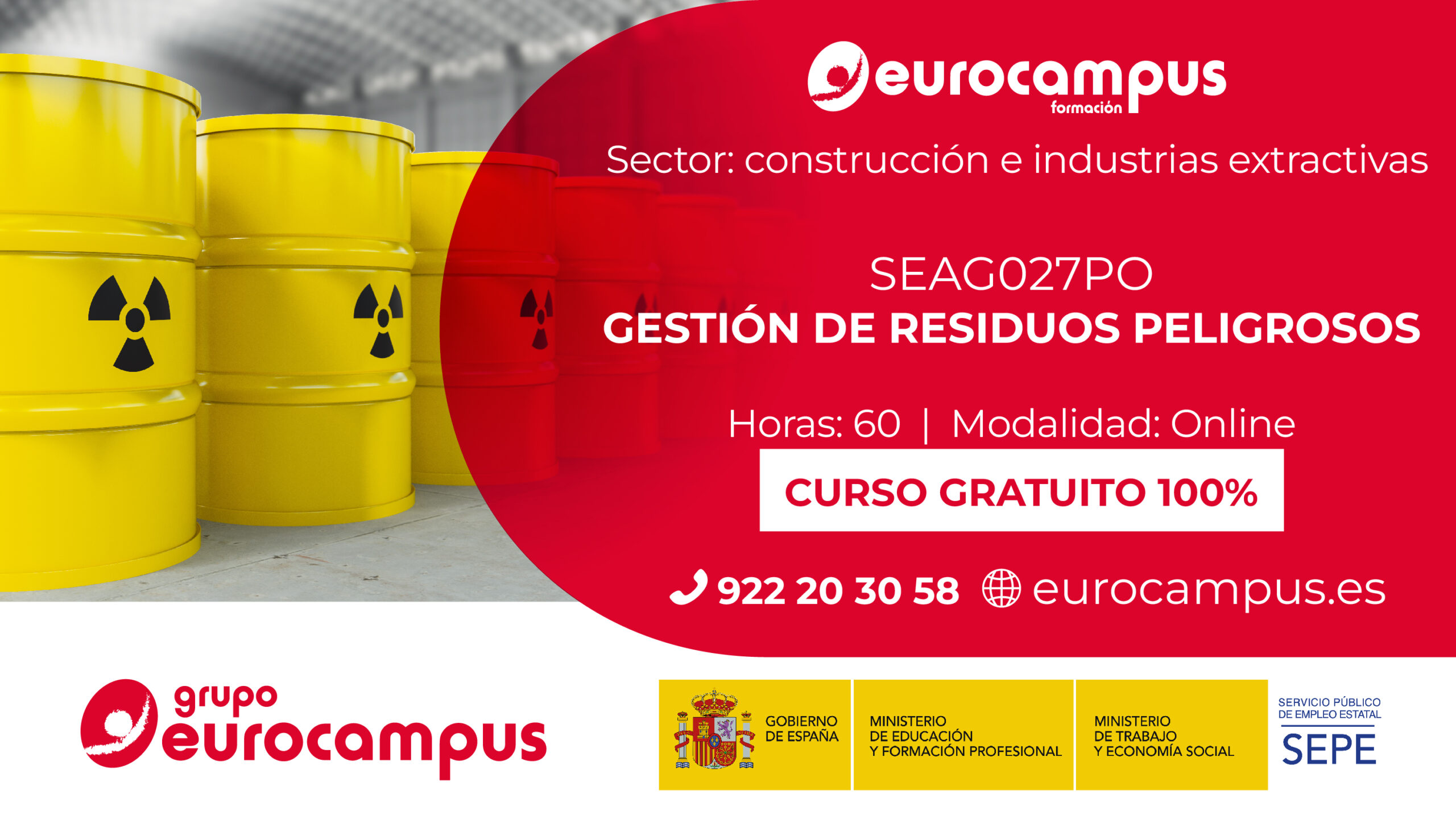 Curso De Gestión De Residuos Peligrosos Sector Construcción E Industrias Extractivas Gratuito 6330