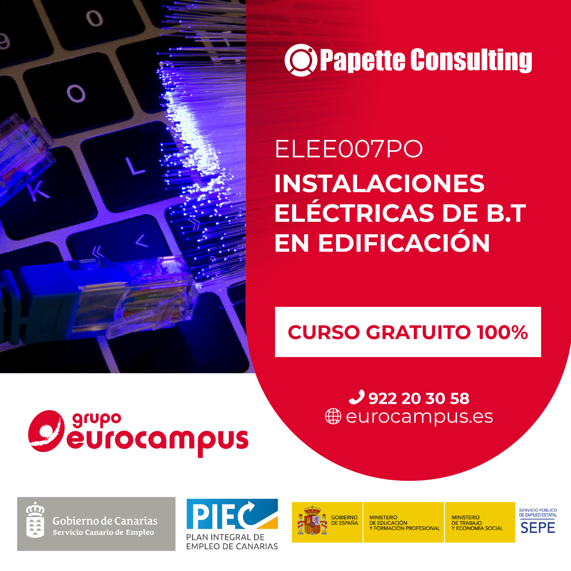 INSTALACIONES ELÉCTRICAS DE B.T ENEDIFICACIÓN