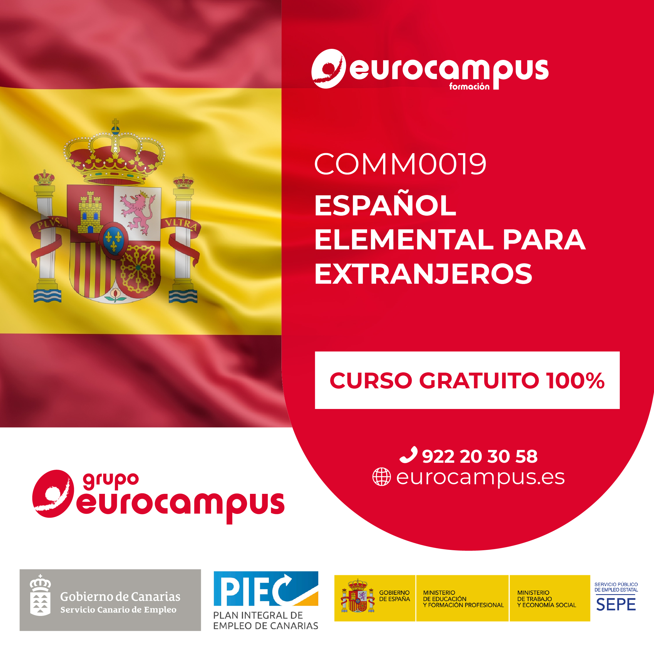 COMM0019 - ESPAÑOL ELEMENTAL PARA EXTRANJEROS - EUROCAMPUS